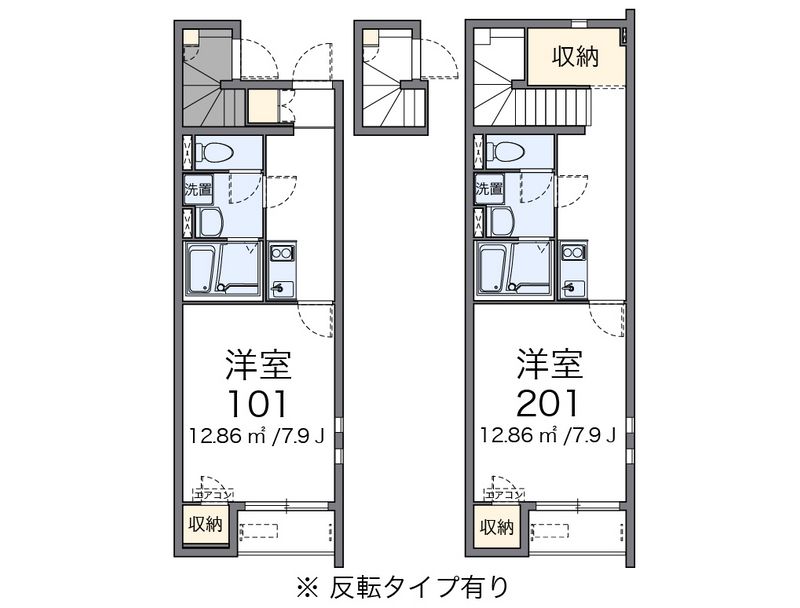 クレイノサンライズステージ 間取図