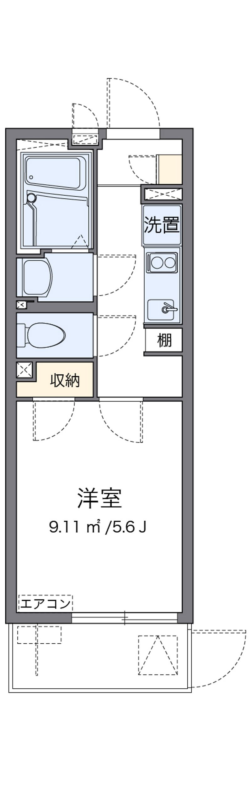 CLEINO Confort Higashi Nakajima Floor plan