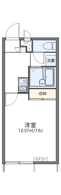 レオパレスメゾン　マドレーヌ 間取り図