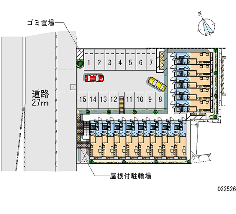 22526月租停车场