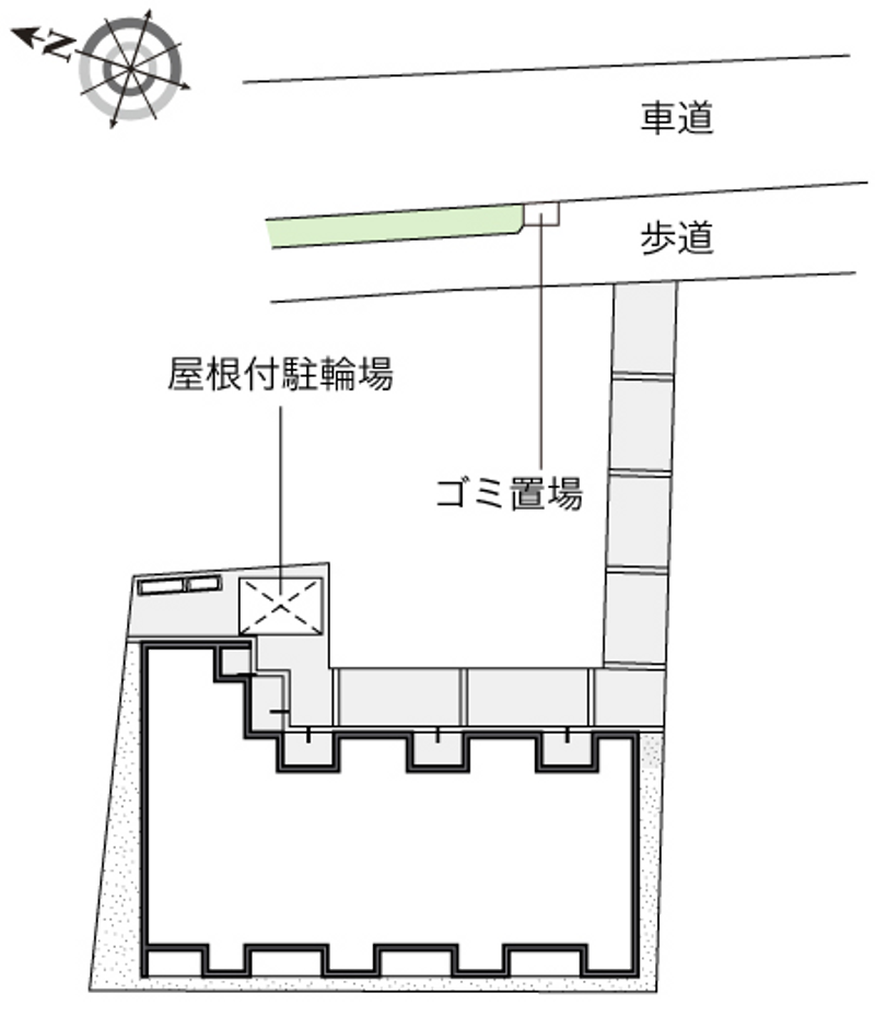 レオネクストブランドール 配置図