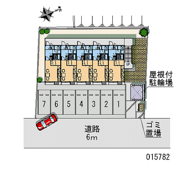 レオパレスグリーンヒル 月極駐車場