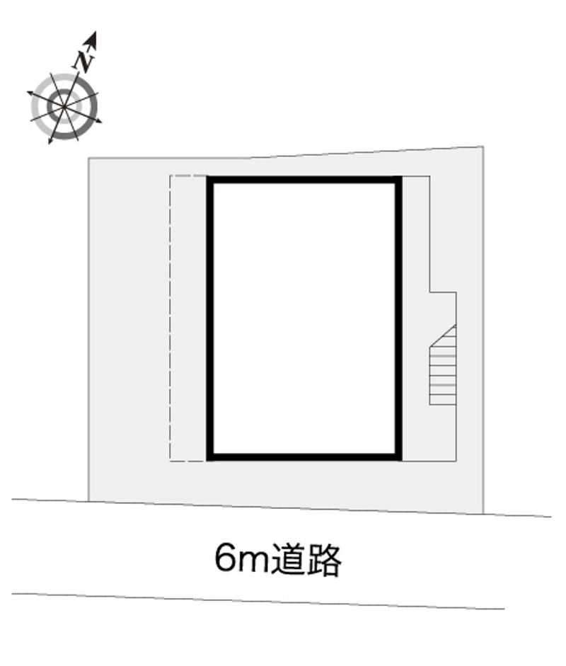 レオパレス住吉 配置図