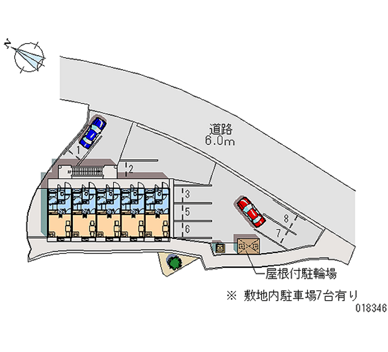 レオパレスピボットハイムＣ 月極駐車場