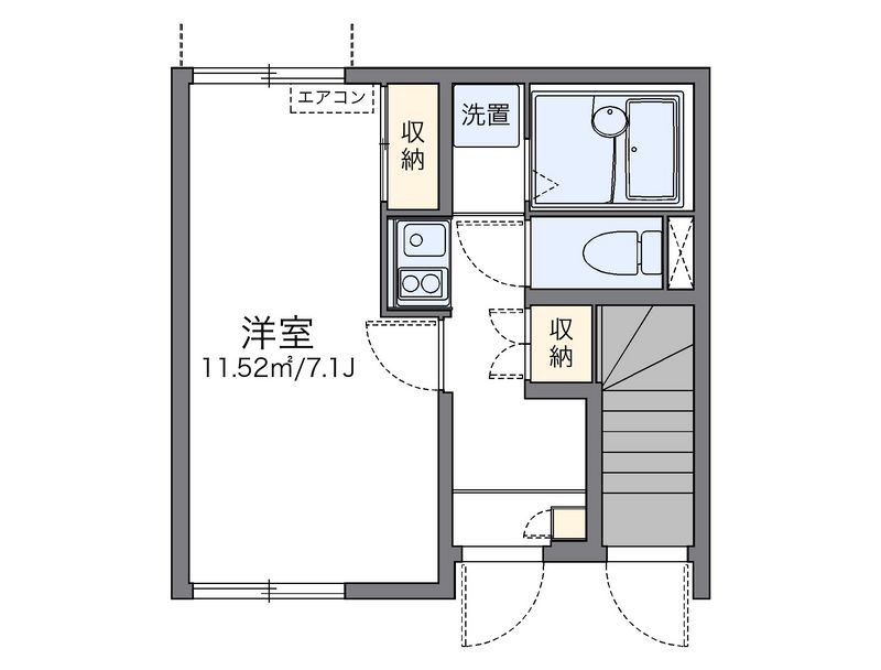 レオネクストヒルサイドテラスⅣ 間取図