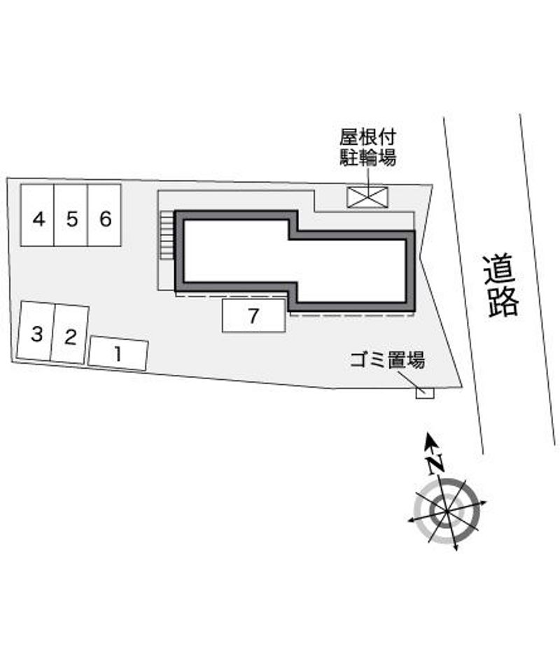 レオパレス緑 配置図