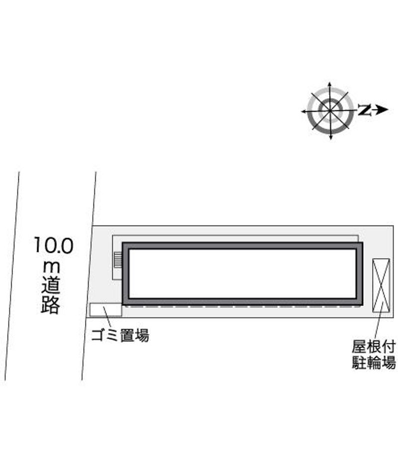 レオパレスＭＯＲＥ 配置図