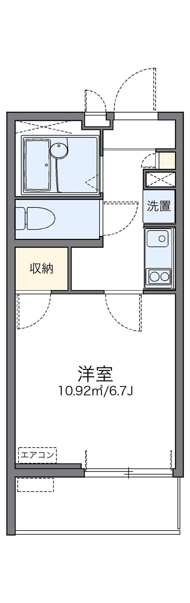 レオネクストエルビエント 間取図