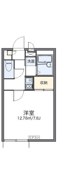 レオパレスＳｅａｆｒｏｎｔ　椿 間取り図