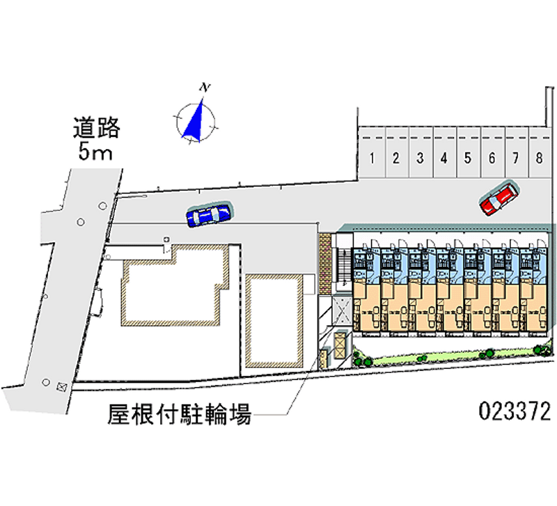 23372月租停车场