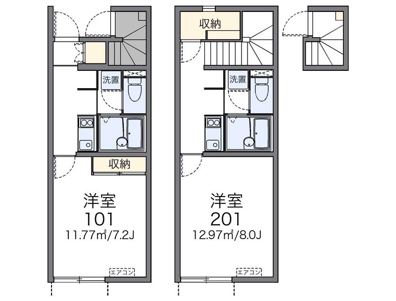 レオネクスト咲 間取図