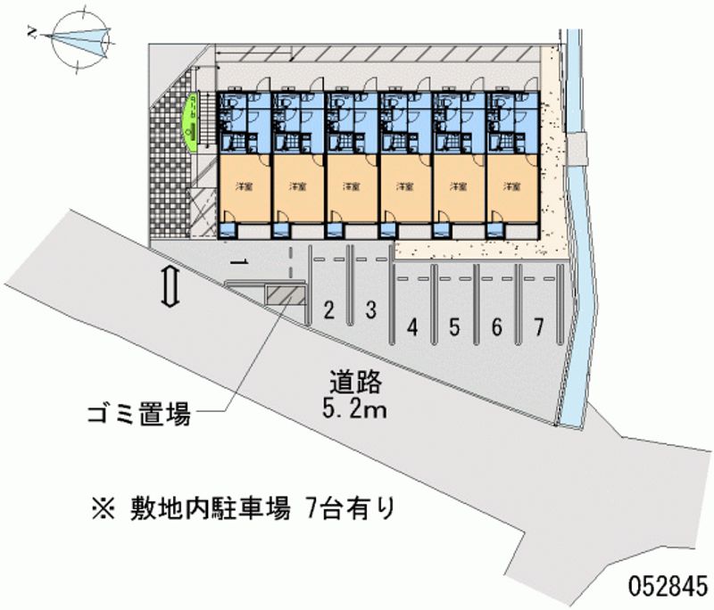 52845月租停车场