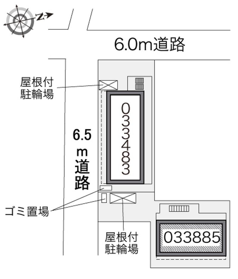 レオパレスＭＥＳＡ 配置図