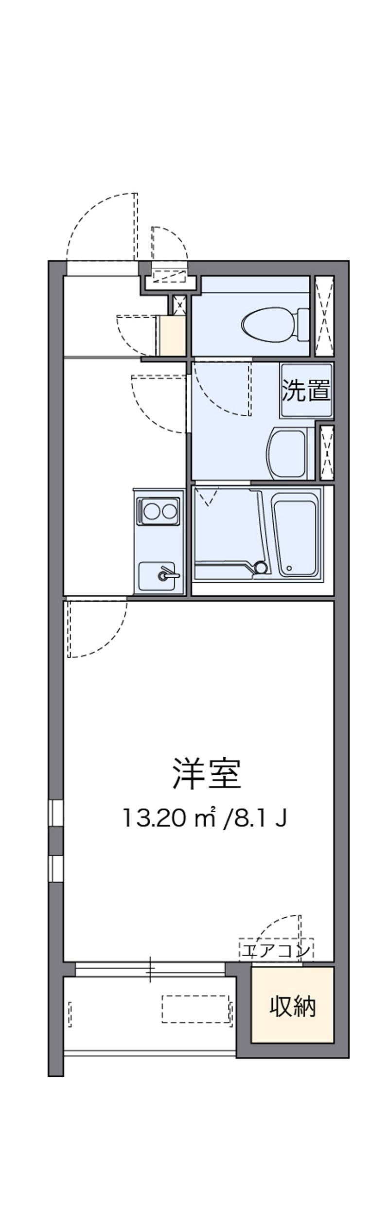 クレイノＲＩＲＩＫＡ 間取り