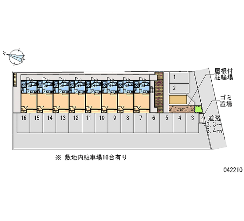 42210 bãi đậu xe hàng tháng