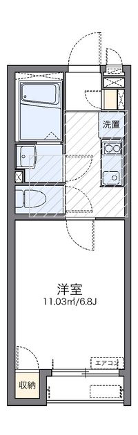 レオネクストアナスタシア 間取り図