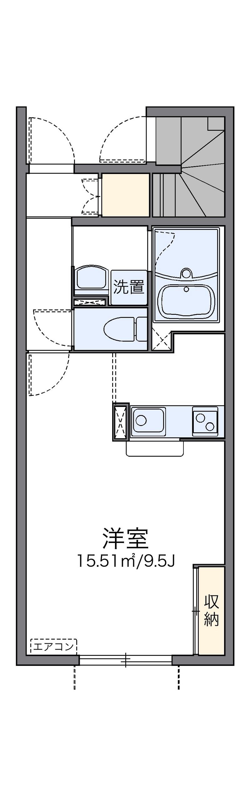 レオネクストコナ＆サンⅡ 間取図