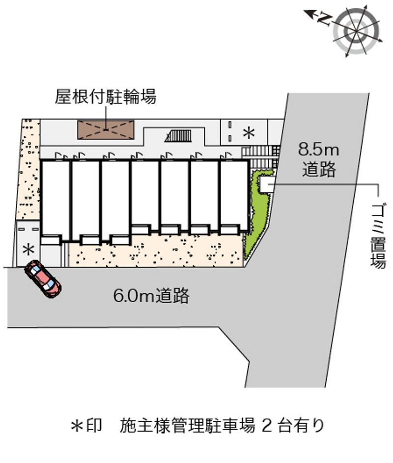 ミランダカーサ 配置図