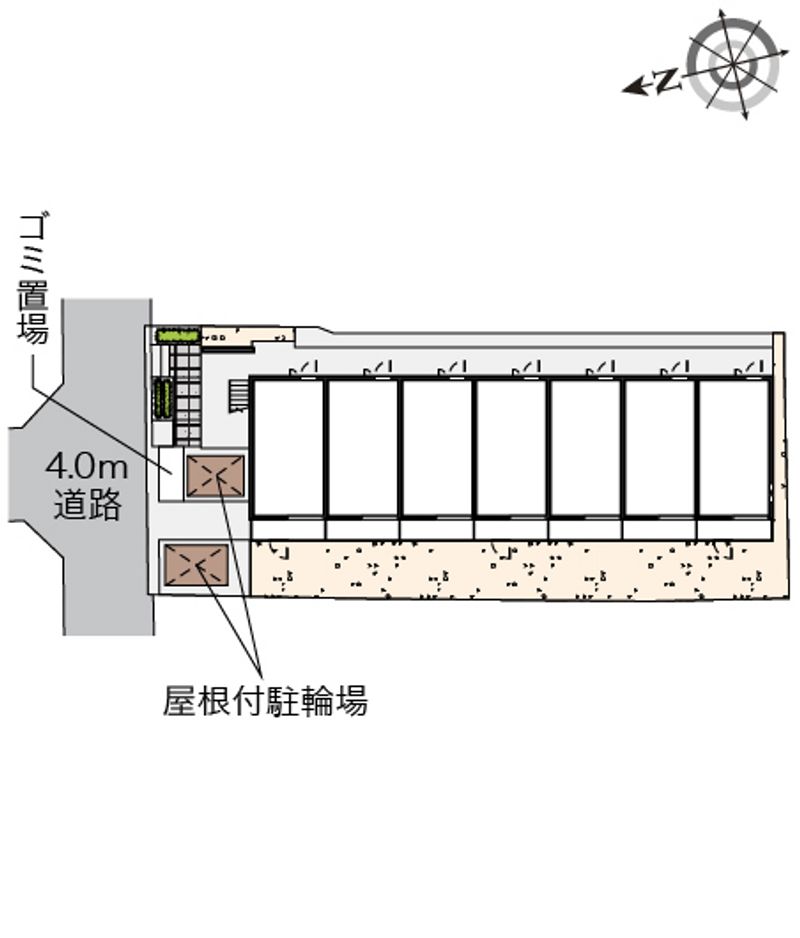 クレイノセイ柴島 配置図