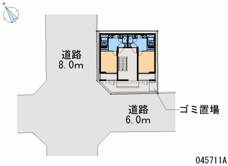 レオネクストミラクＺＥＲＯ 区画図