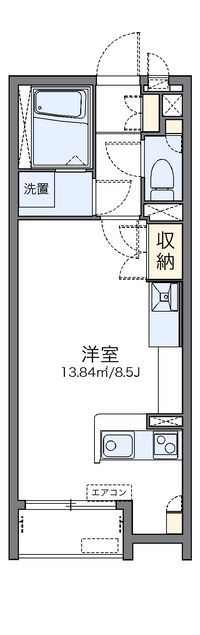 レオネクストパーチェ 間取り図