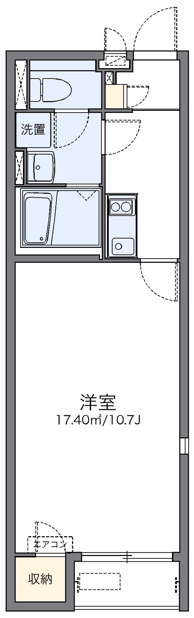 レオネクストアルヴィータ 間取図