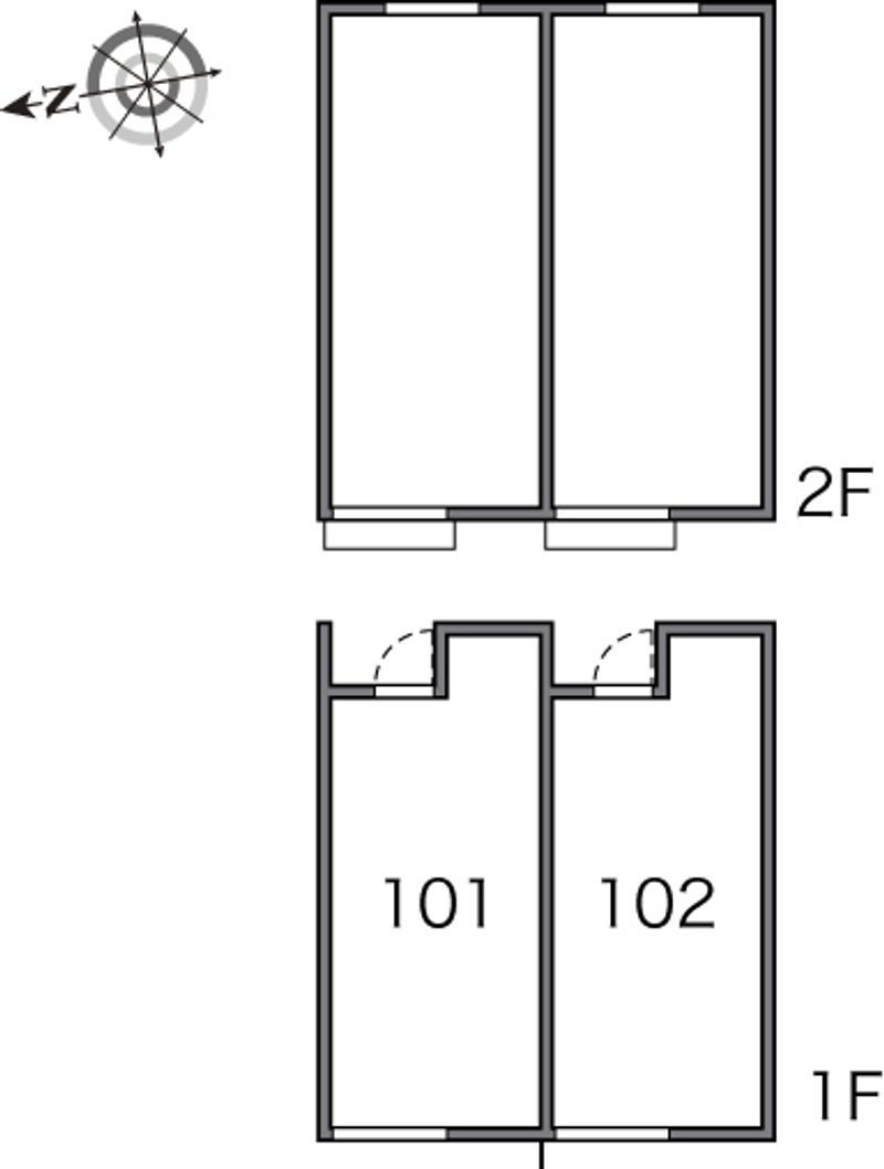 レオネクストローラン 間取り配置図