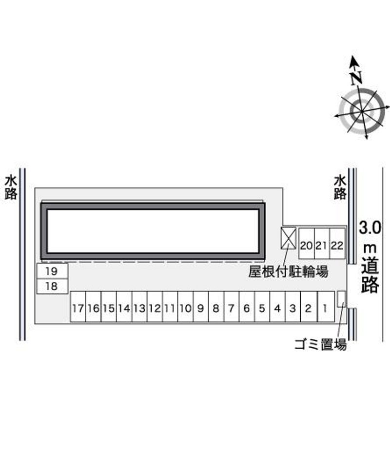 レオパレスコマンドⅠ 共用部分