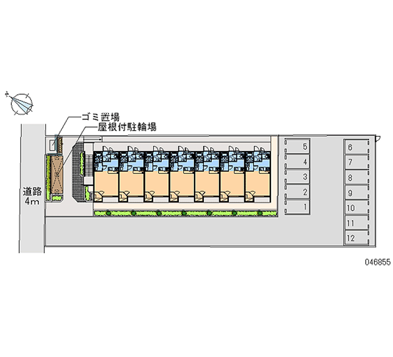 46855月租停車場