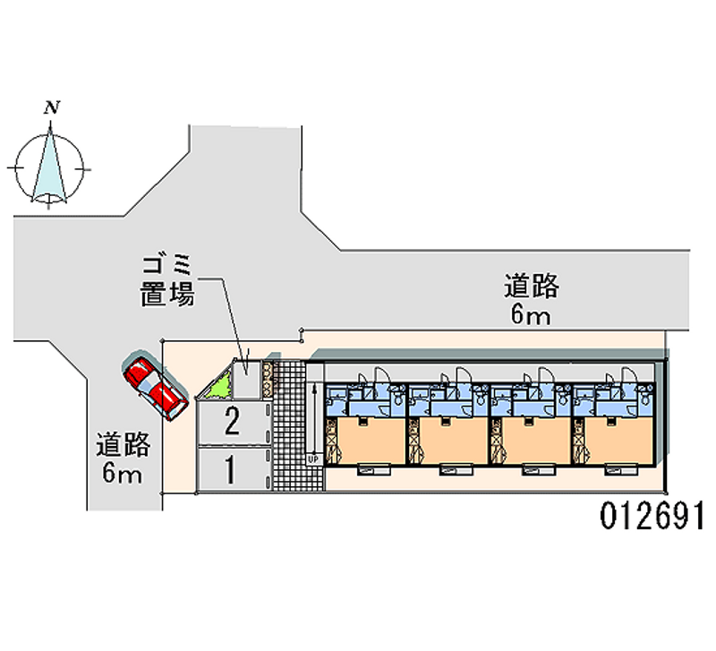 12691月租停車場