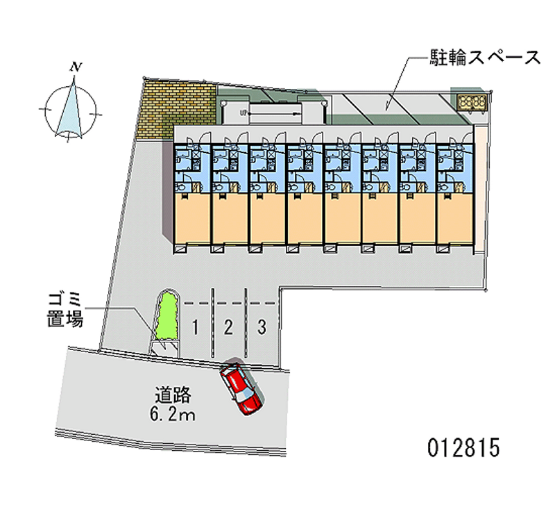 レオパレスせいわ 区画図
