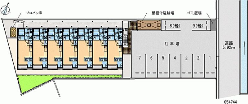 レオネクスト土師新町 月極駐車場