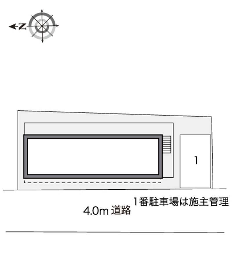レオパレスカーサクレセント 配置図