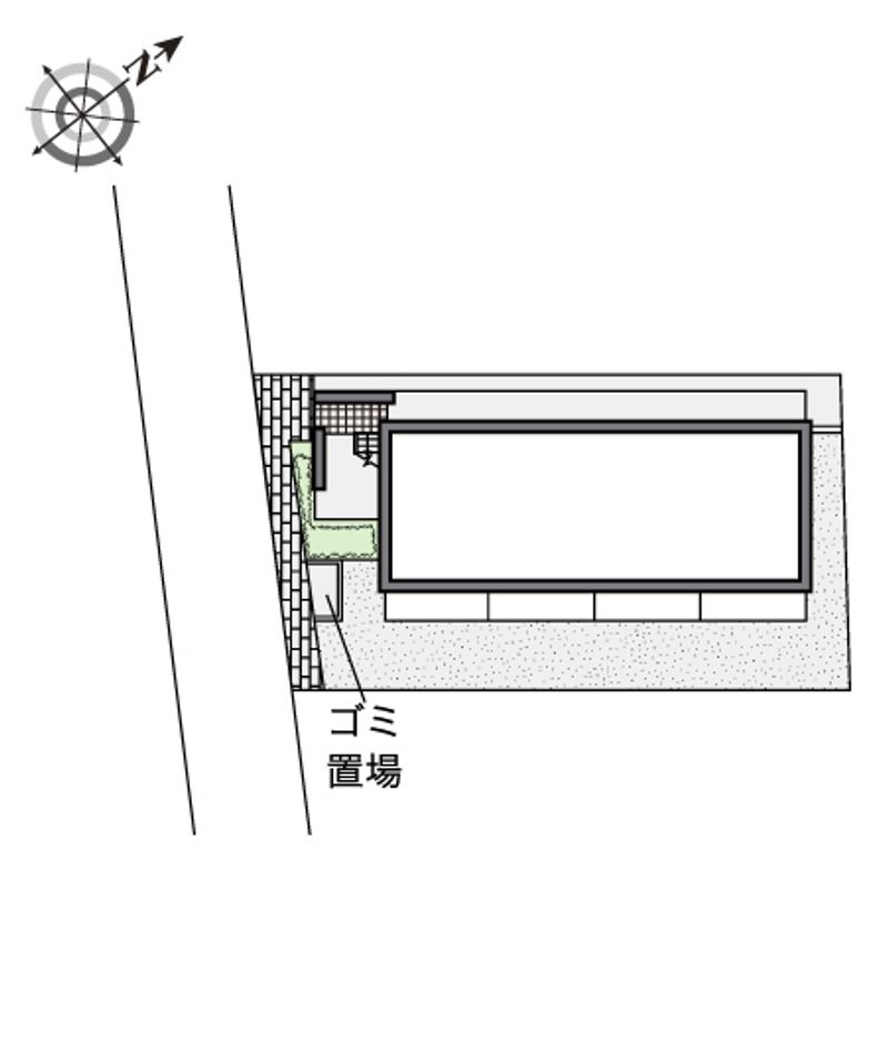 レオパレスファミール加賀 配置図