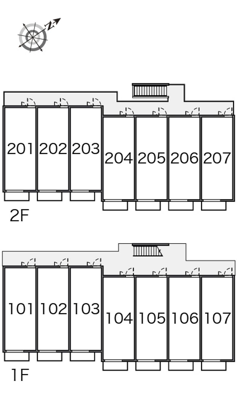 ミランダＩＩＤＡ 間取配置図