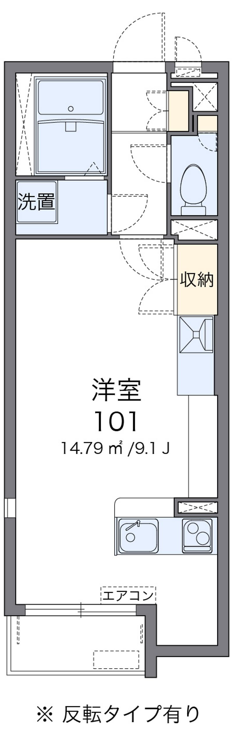 ミランダ高江Ｋ 間取図