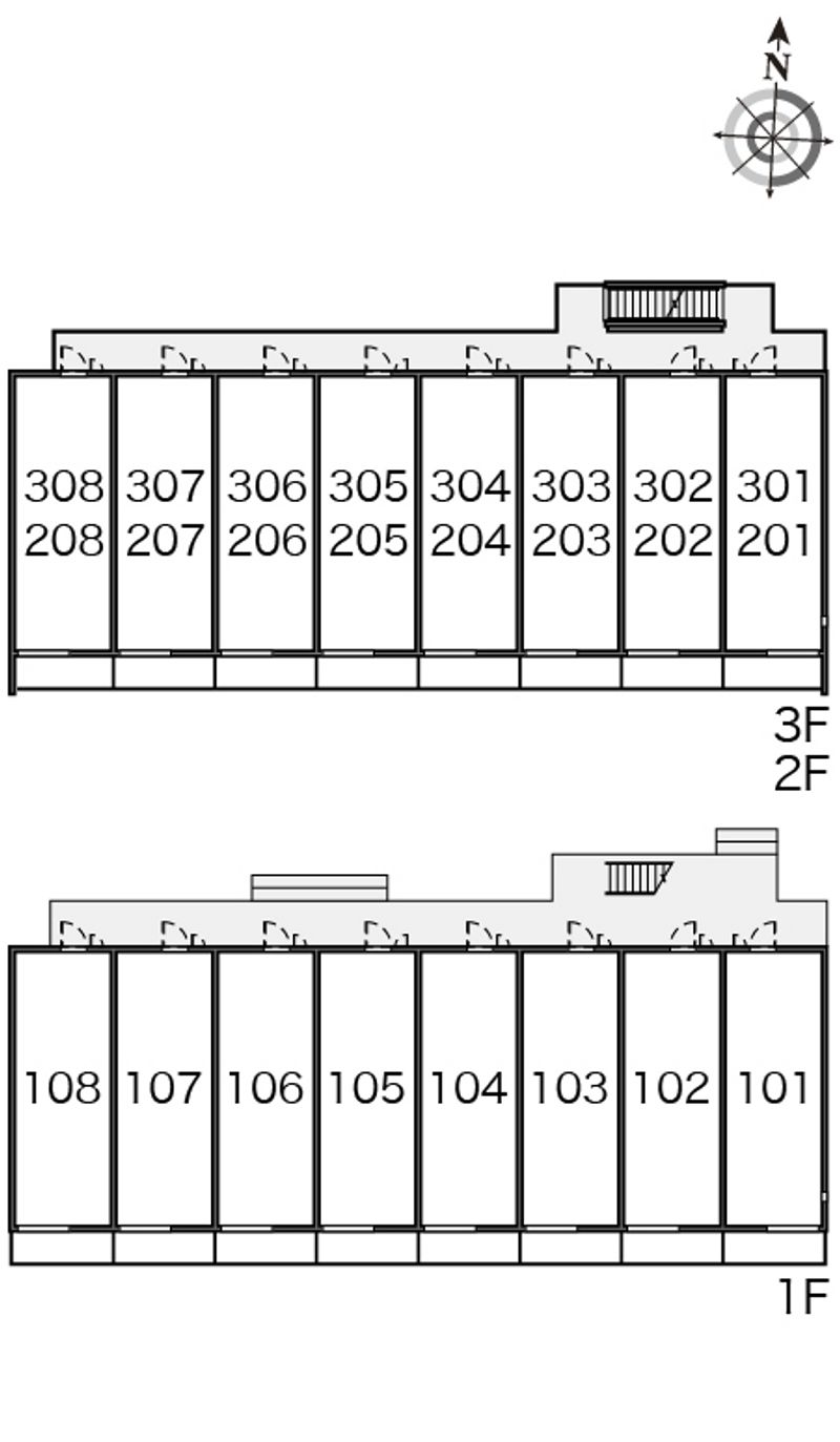 ミランダグラン　ルミエール 間取り配置図
