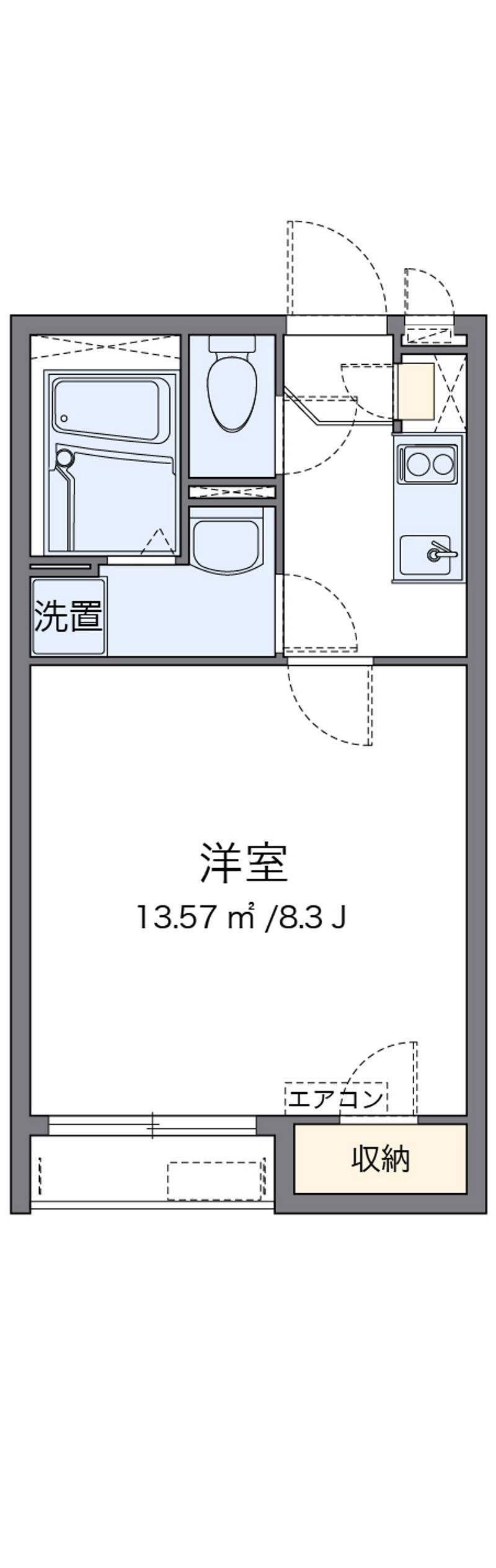 クレイノストンフィルドⅡ 間取図