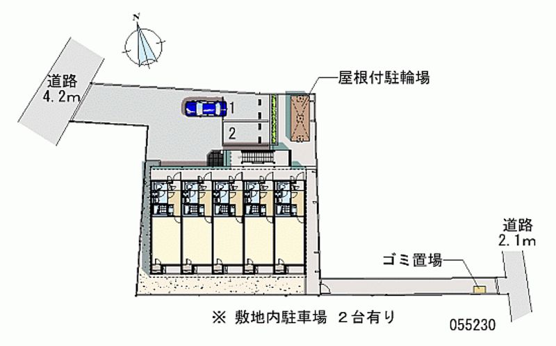 レオネクストスフィア田中 月極駐車場