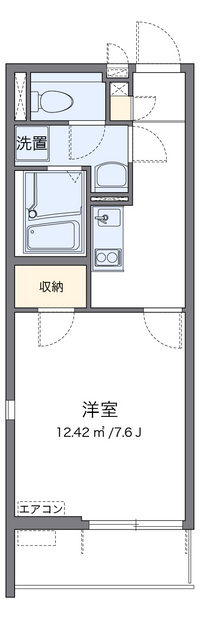 クレイノファミーユＳ 間取り図