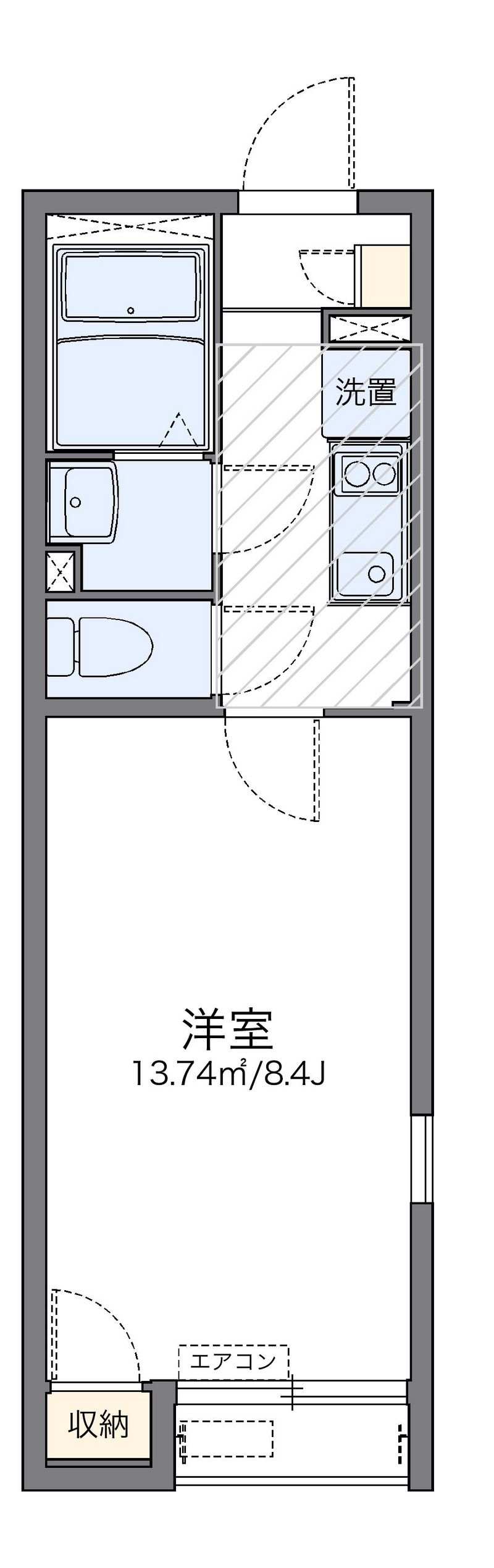 レオネクストショールマーシュⅡ 間取り