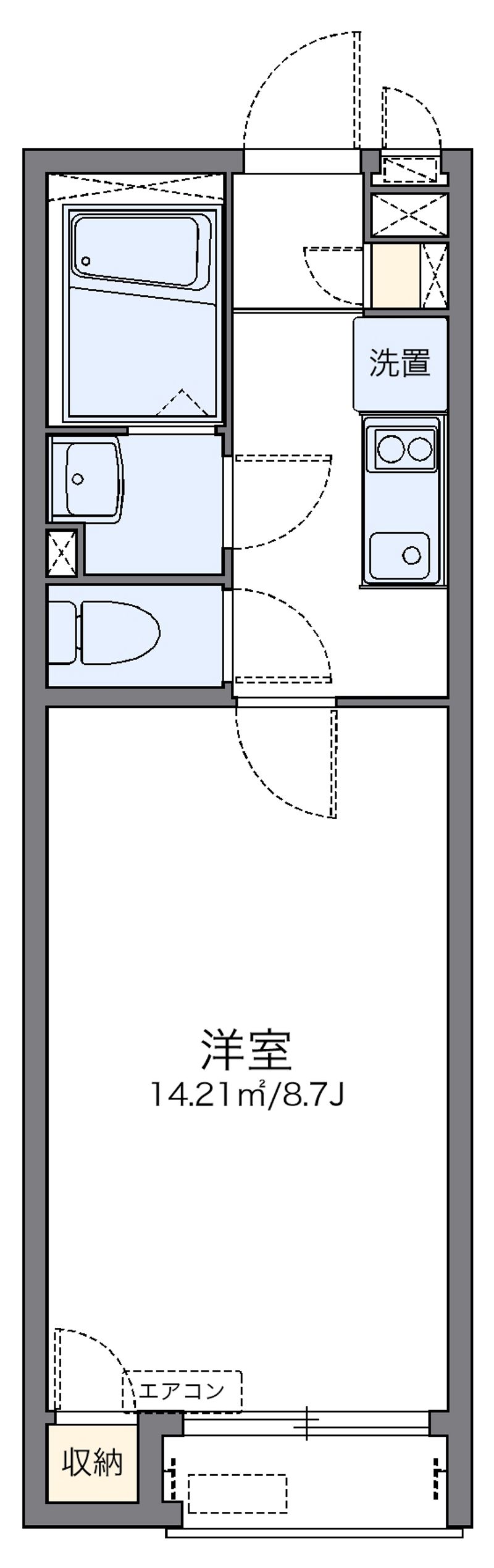 レオネクストヨセミテ 間取図