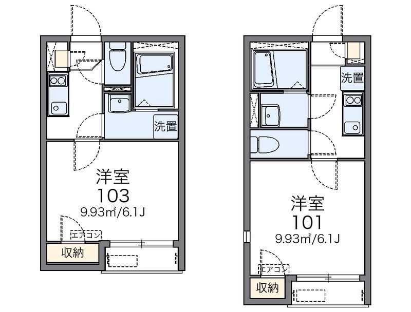 レオネクスト八本松 間取図