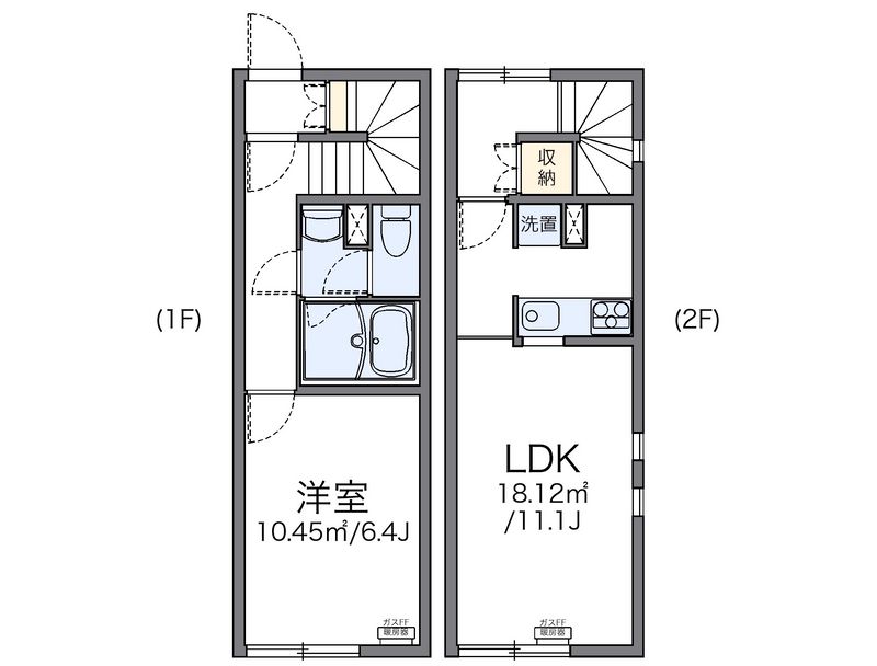 レオネクストコンスタル 間取図