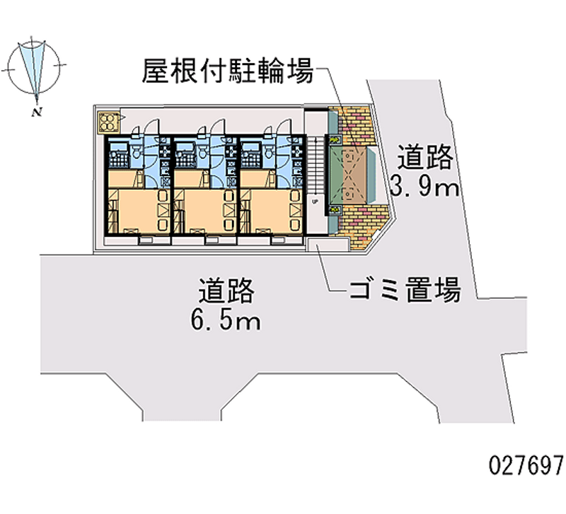 レオパレス清風 区画図