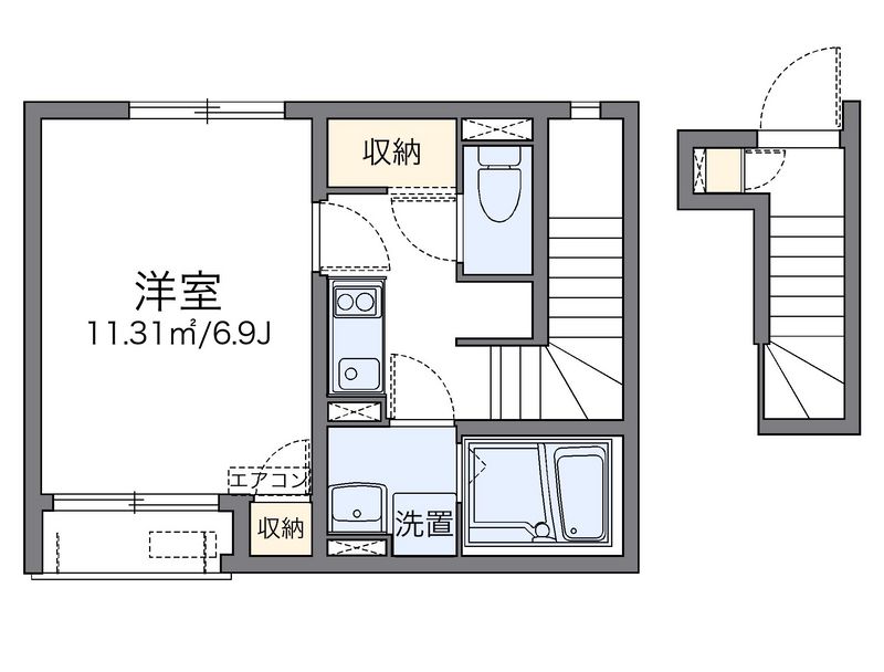 レオネクストシプレ 間取図