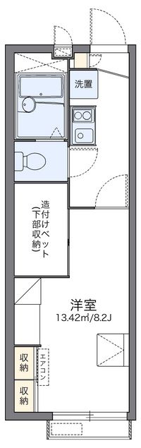 レオパレス和 間取り図