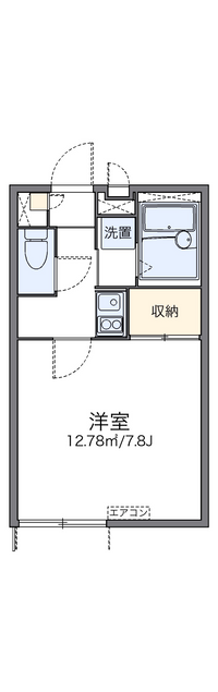 レオパレス沙羅ノ木 間取り図