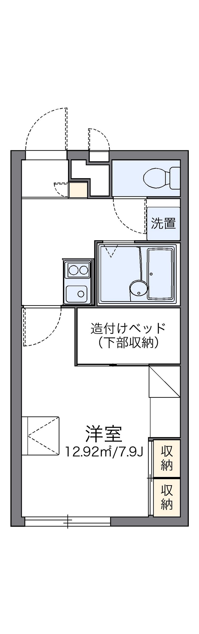 レオパレスＦｌｕｏｒｉｔｅ 間取り