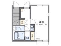 レオネクストカーサジーナ 間取り図